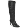 Moony Mood NEW08 Negro Botas con tac&oacute;n Mujer