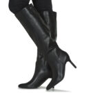 Moony Mood NEW08 Negro Botas con tacón Mujer - 8