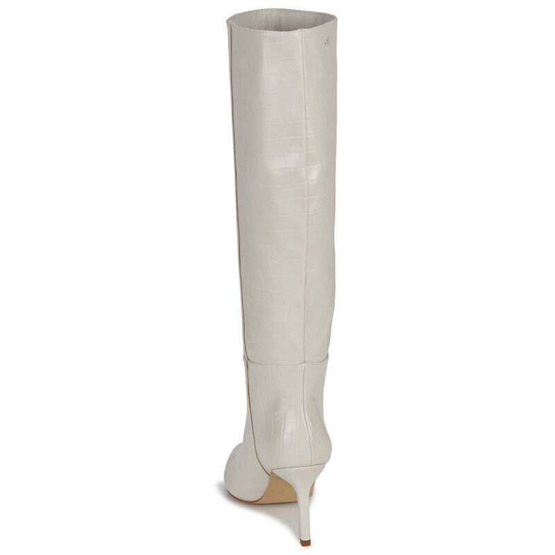 Moony Mood Botas de tac&oacute;n beige NEW08 para mujer - 5