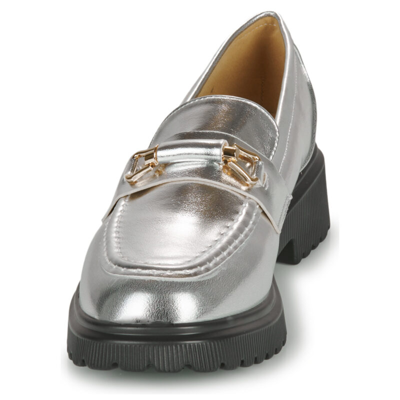Moony Mood NEW09 Silber Damen Mokassins - 3