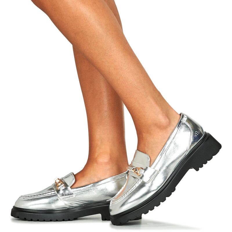 Moony Mood NEW09 Silber Damen Mokassins - 8