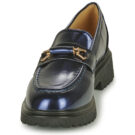 Moony Mood NEW09 Blaue Damenmokassins - 3