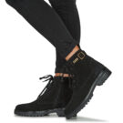 Casual Attitude NOUVEAU002 Bottines noires pour femmes - Pointure 8