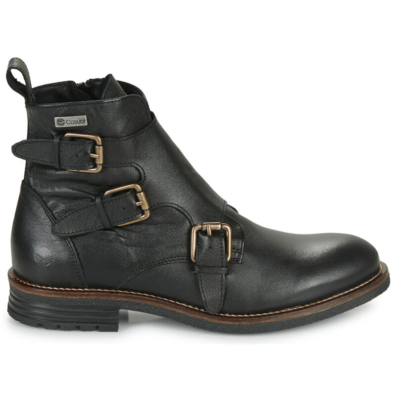 Casual Attitude NEW01 Black Ankle Boots Men - 2