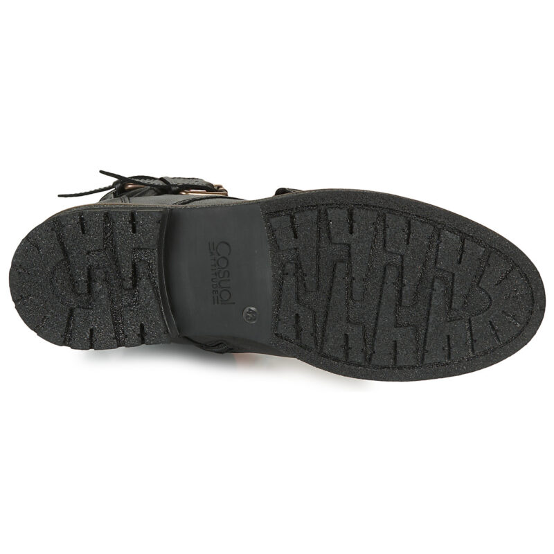 Casual Attitude NEW01 Black Ankle Boots Men - 7