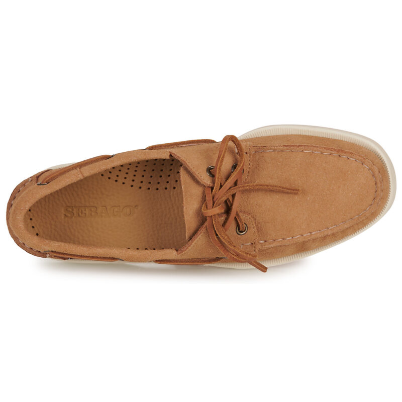 Sebago  PORTLAND FLESH OUT  Marrone -  Scarpe da barca Uomo - 6