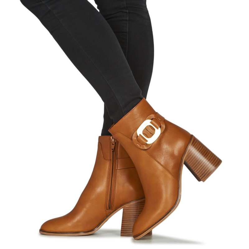 See by Chloé CHANY ANKLE BOOT Marrone Stivaletti Donna - 8