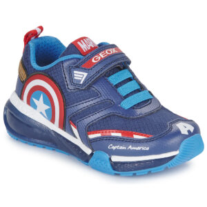 Geox J BAYONYC BOY C Blu - Sneakers Bambino