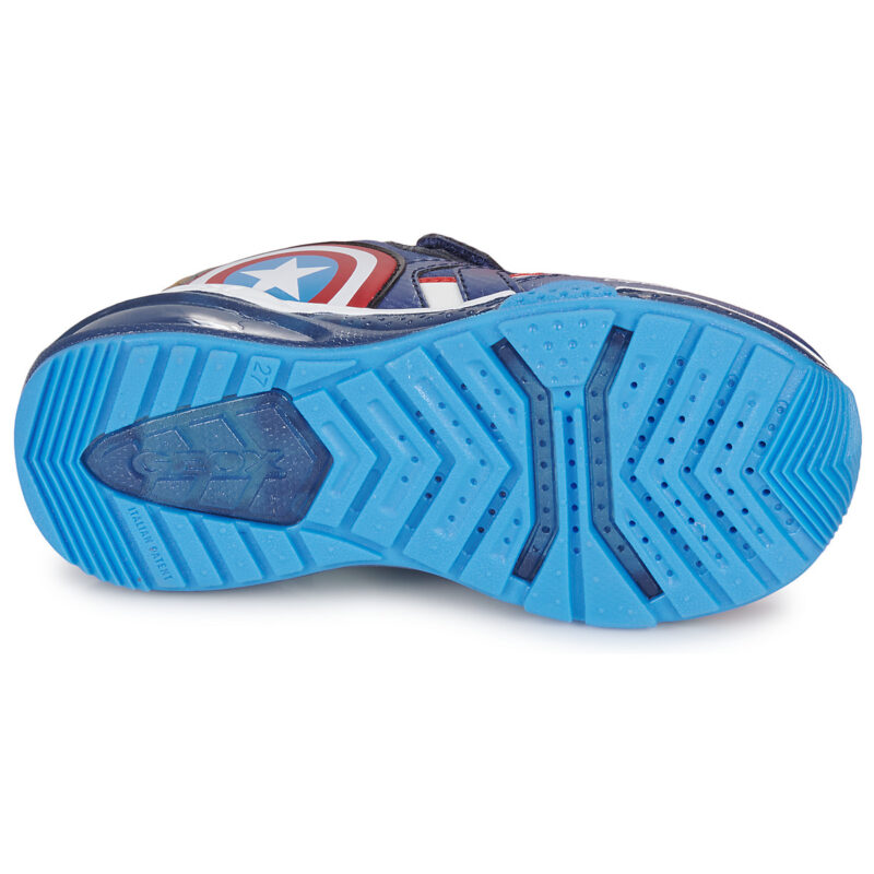 Geox Baskets bleues J BAYONYC BOY C pour gar&ccedil;ons - 7