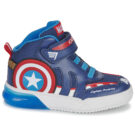 Geox Baskets bleues J GRAYJAY BOY C pour enfant - 2