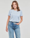T-shirt Tommy Hilfiger REG FROSTED CORP LOGO C-NK SS Blu T-shirt maniche corte Donna - 2