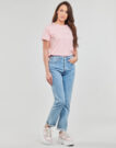 T-shirt Tommy Hilfiger REG FROSTED CORP LOGO C-NK SS Rosa T-shirt maniche corte Donna - 3