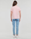 T-shirt Tommy Hilfiger REG FROSTED CORP LOGO C-NK SS Rosa T-shirt maniche corte Donna - 4