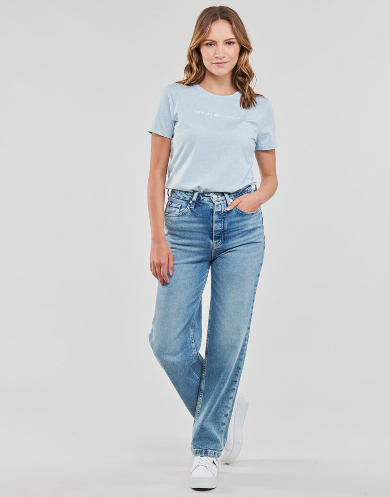 Mom Jeans Tommy Hilfiger RELAXED STRAIGHT HW LIV Blue Mom Jeans Women - 2