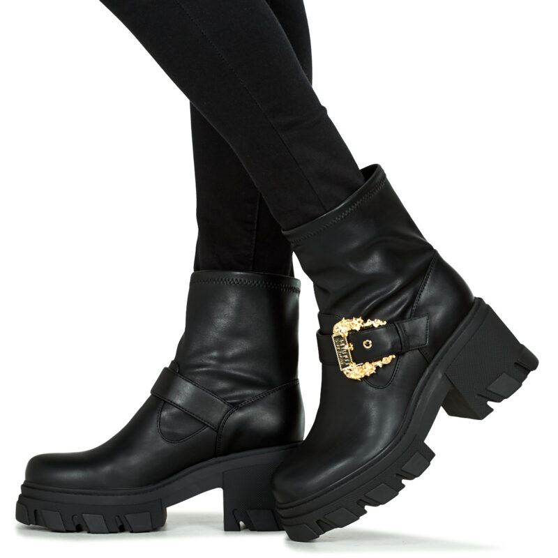 Versace Jeans Couture 75VA3S80 Nero - Stivaletti Donna - 8