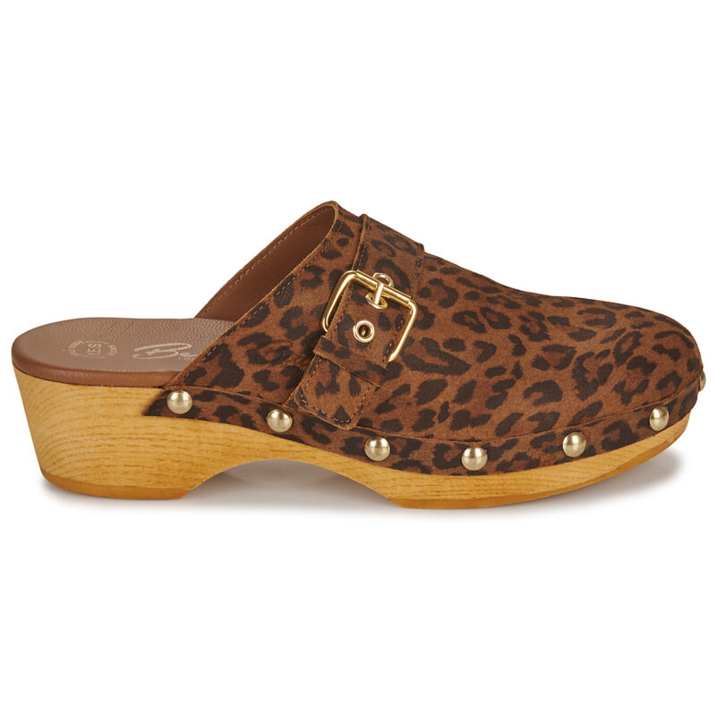 Betty London PAQUITA Marrone - Zoccoli Donna - 2