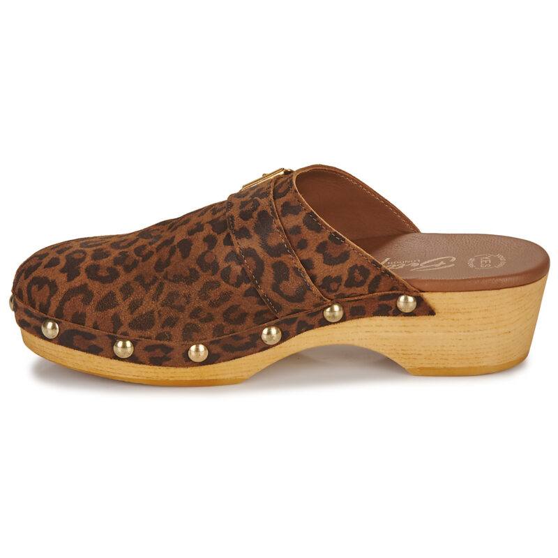 Betty London PAQUITA Marrone - Zoccoli Donna - 4