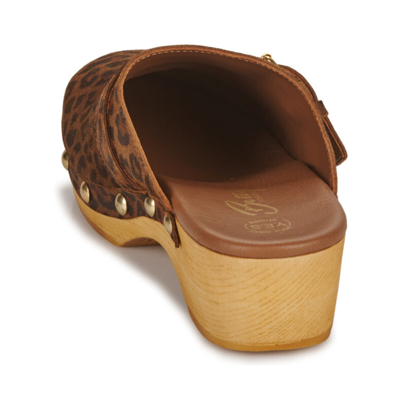Betty London PAQUITA Marrone - Zoccoli Donna - 5