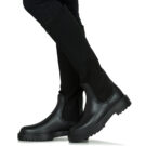 Botas de lluvia Unisa FALERCE negras para mujer - Talla 8