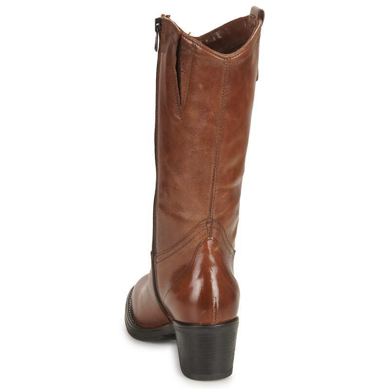 Mjus DENVER HIGH Marrone - Stivali con tacco Donna - 5