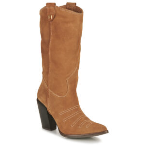 Mjus  FLORA HIGH  Beige -  Stivali con tacco  Donna