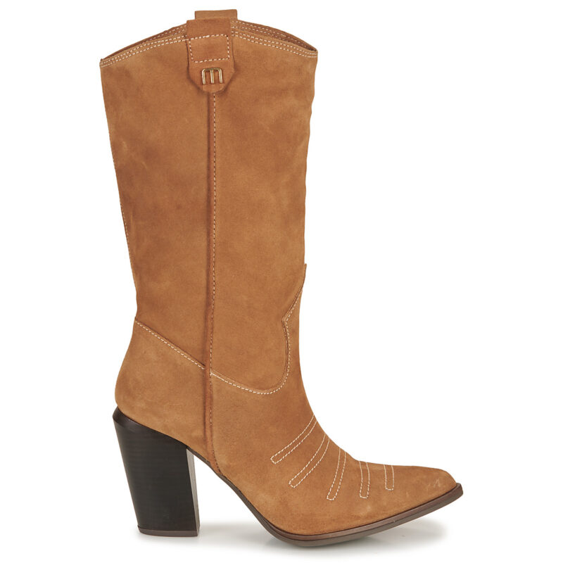 Mjus FLORA HIGH Beige - Stivali con tacco Donna - 2