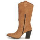 Mjus FLORA HIGH Beige - Stivali con tacco Donna - 4
