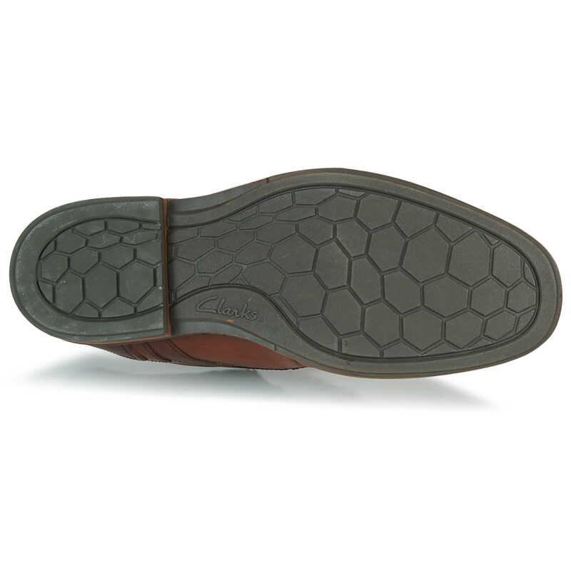 Clarks UN HUGH LACE Marron Derby Homme - 7