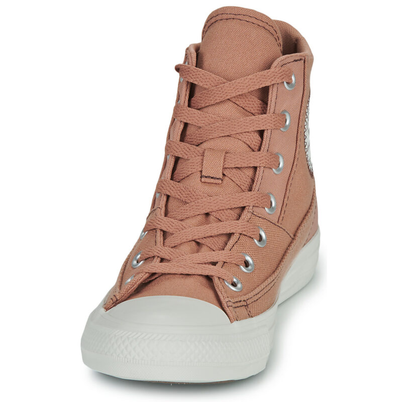 Converse CHUCK TAYLOR ALL STAR PATCHWORK Rosa - Sneakers alte Donna - 3