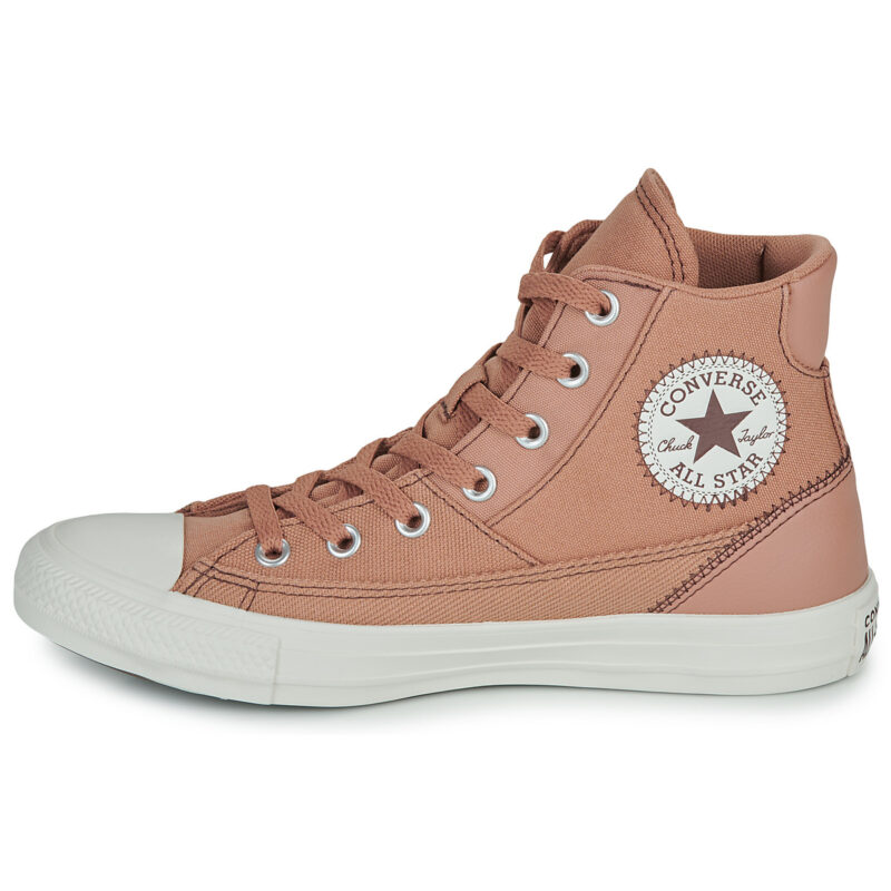Converse CHUCK TAYLOR ALL STAR PATCHWORK Rosa - Sneakers alte Donna - 4
