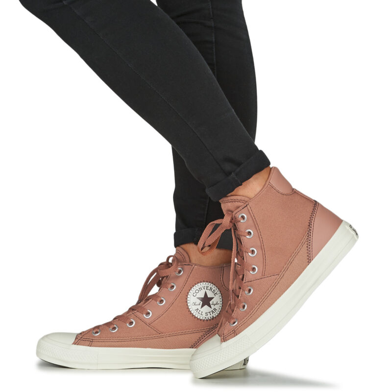 Converse CHUCK TAYLOR ALL STAR PATCHWORK Rosa - Sneakers alte Donna - 8