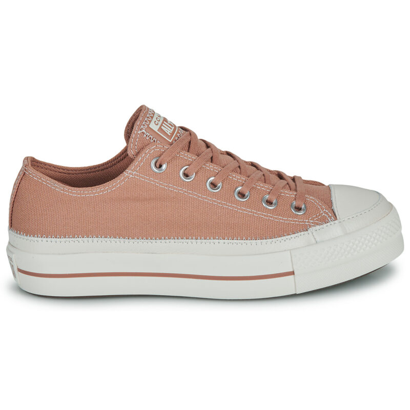Converse  CHUCK TAYLOR ALL STAR LIFT PLATFORM MIXED MATERIAL  Rosa -  Sneakers basse Donna - 2