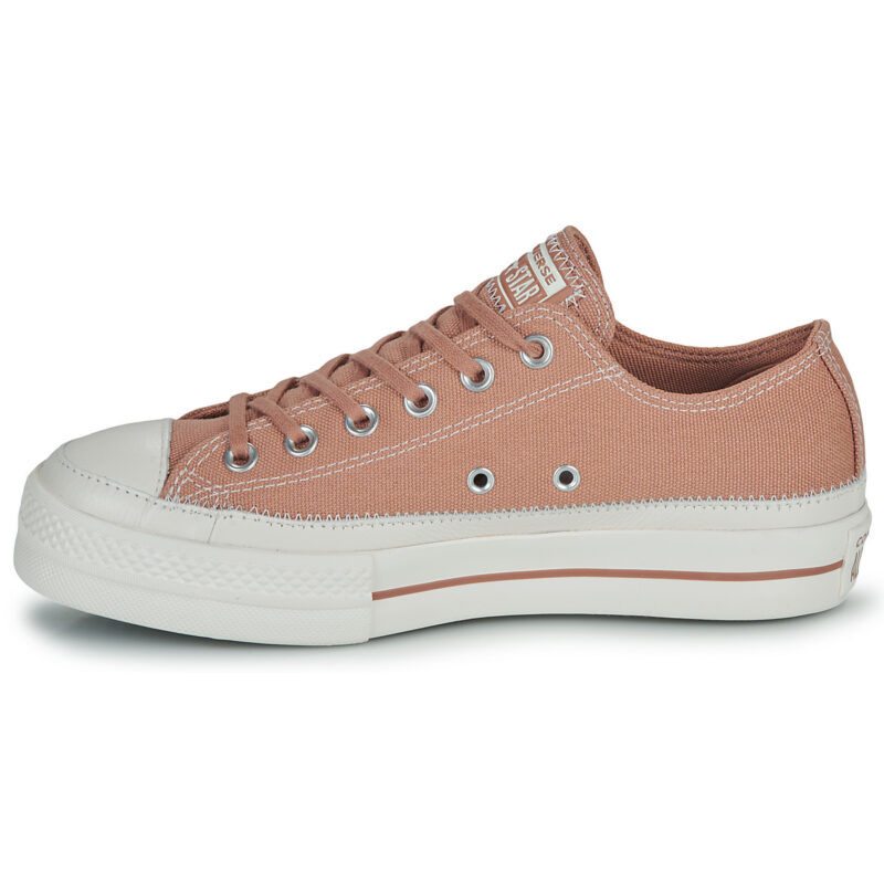 Converse  CHUCK TAYLOR ALL STAR LIFT PLATFORM MIXED MATERIAL  Rosa -  Sneakers basse Donna - 4