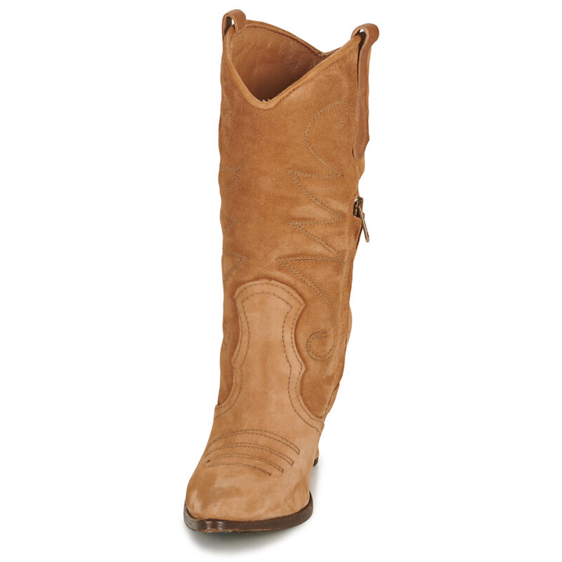 Airstep / AS98 FRIDA WEST Marrone - Damen-Stiefeletten - 3