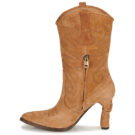 Airstep / AS98 FRIDA WEST Marrone - Damen-Stiefeletten - 4