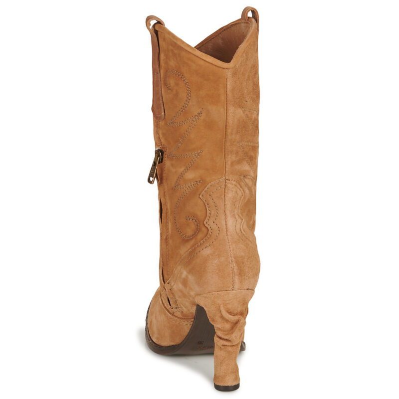 Airstep / AS98 FRIDA WEST Marrone - Damen-Stiefeletten - 5