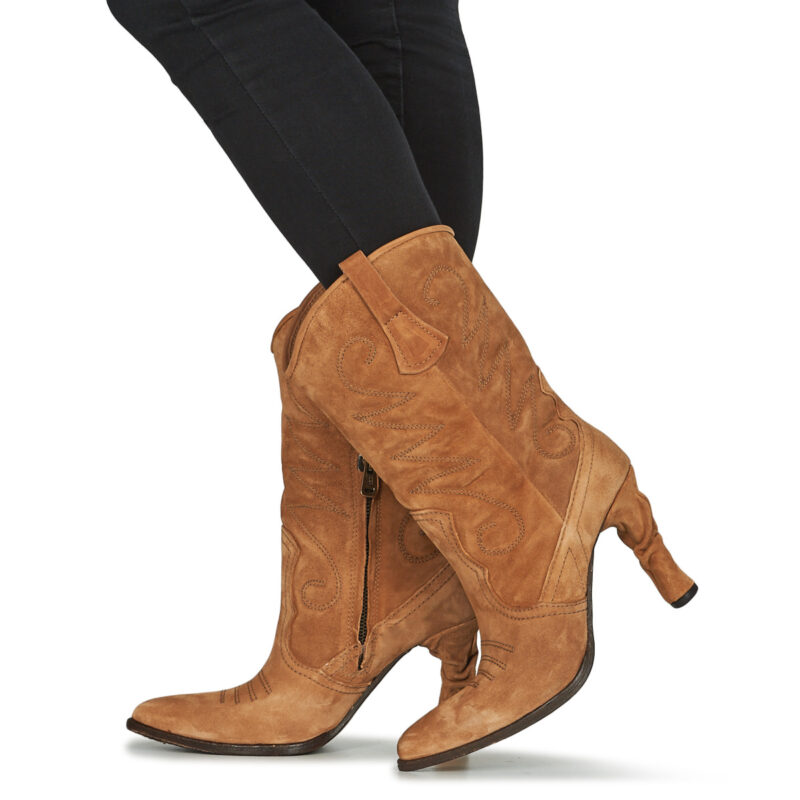 Airstep / AS98 FRIDA WEST Marrone - Damen-Stiefeletten - 8