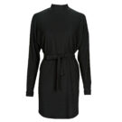 Abito corto Noisy May NMCITY AVA L/S SHORT DRESS NOOS Nero - Abiti corti Donna - 1