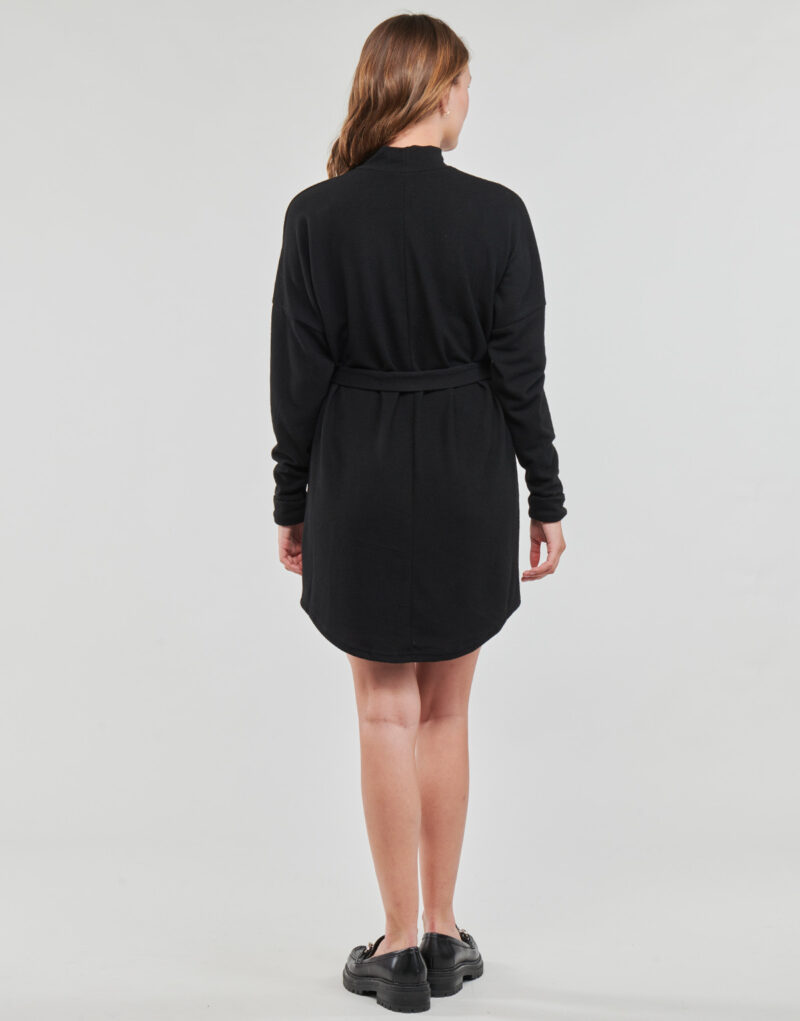 Abito corto Noisy May NMCITY AVA L/S SHORT DRESS NOOS Nero - Abiti corti Donna - 4