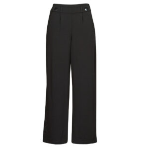 Pantaloni larghi  JDY  JDYGEGGO NEW LONG PANT JRS NOOS  Nero -  Pantaloni larghi Abbigliamento Donna