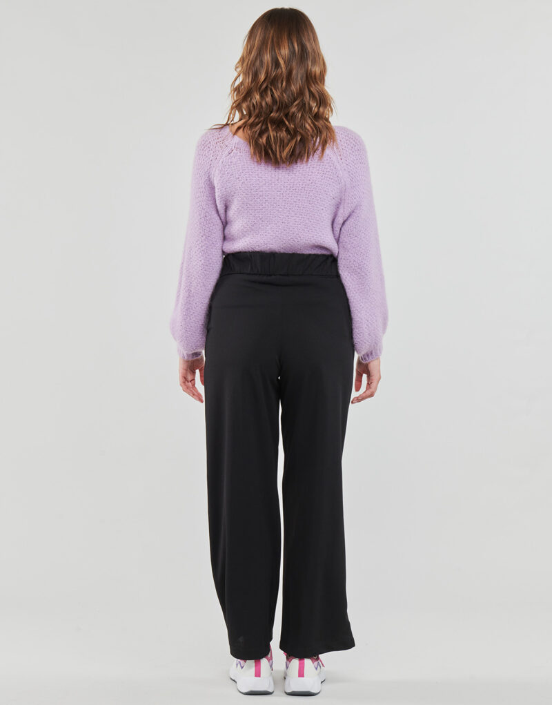 Pantaloni larghi JDY JDYGEGGO NEW LONG PANT JRS NOOS Nero - Pantaloni larghi Abbigliamento Donna - 4