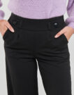 Pantaloni larghi JDY JDYGEGGO NEW LONG PANT JRS NOOS Nero - Pantaloni larghi Abbigliamento Donna - 5