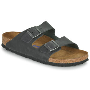 BIRKENSTOCK  Arizona Soft Footbed  Nero -  Ciabatta Uomo