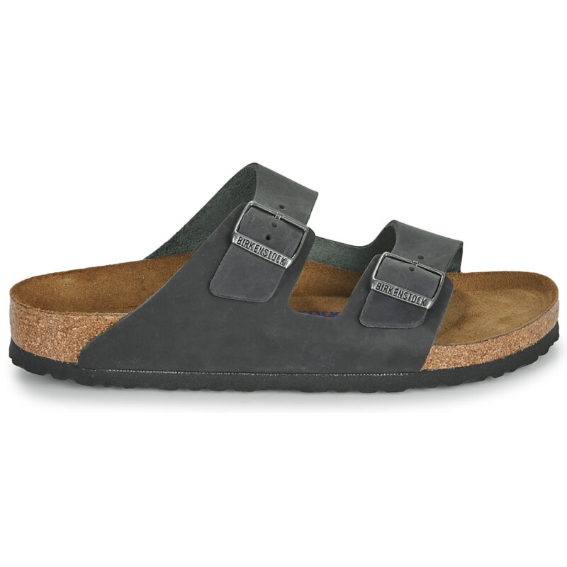 BIRKENSTOCK Arizona Soft Footbed Black Men's Slipper - 2