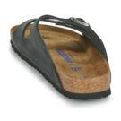 BIRKENSTOCK Arizona Soft Footbed Black Men's Slipper - 5
