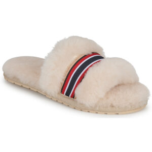 EMU WRENLETTE NATURAL Bianco Pantofole Donna