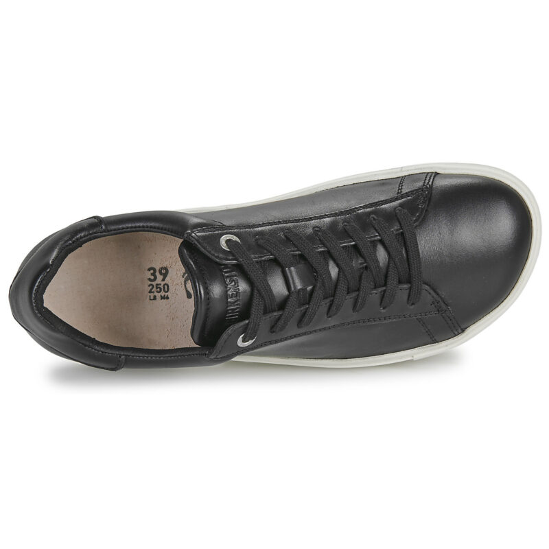 BIRKENSTOCK Bend Low Natural / Pelle / Black / Stretto Nero Sneakers basse Donna - 6