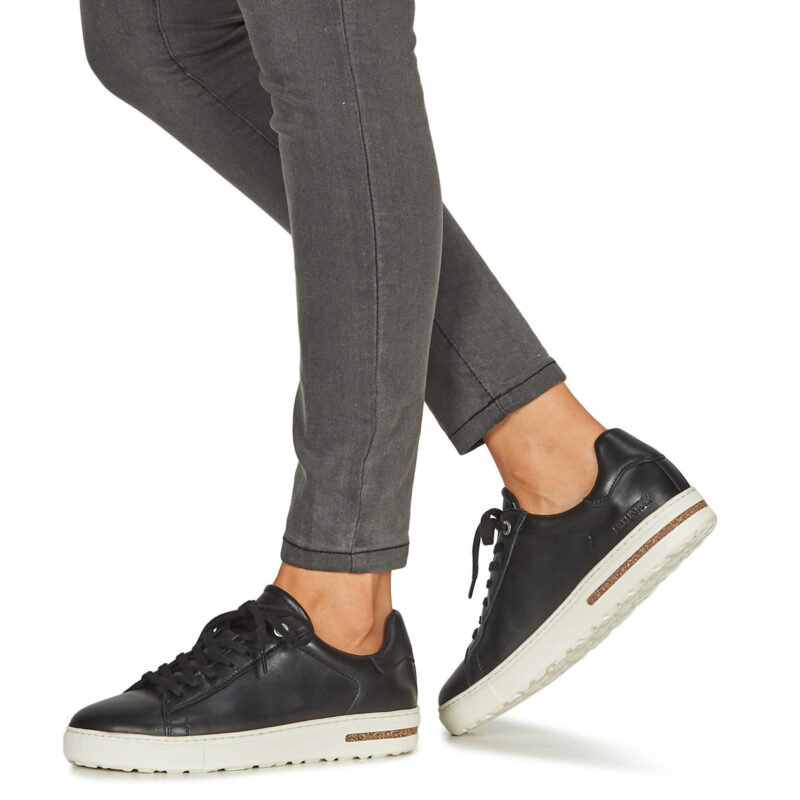 BIRKENSTOCK Bend Low Natural / Pelle / Black / Stretto Nero Sneakers basse Donna - 8