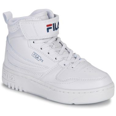 "Fila Scarpe bambina ragazza FXVENTUNO VELCRO MID KIDS Bianco - Sneakers comode e alla moda per bambini, ideali per ogni occasione. Design moderno e pratico con chiusura in velcro, perfette per garantire comfort e facilità di utilizzo. Acquista ora per un look trendy e sportivo!"