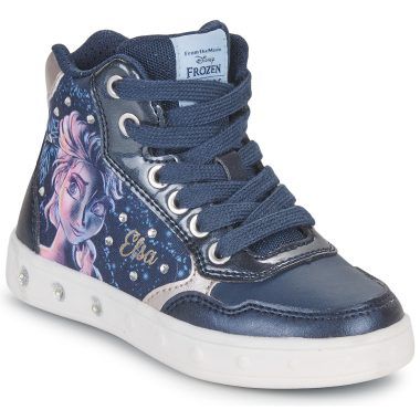 Scarpe Geox per bambina ragazza J SKYLIN GIRL E Marine, sneaker eleganti e comode, ideali per la stagione estiva. Stile moderno e traspirabilità, perfette per le giornate all'aperto. Acquista ora le migliori scarpe per bambini Geox, progettate per garantire comfort e supporto.